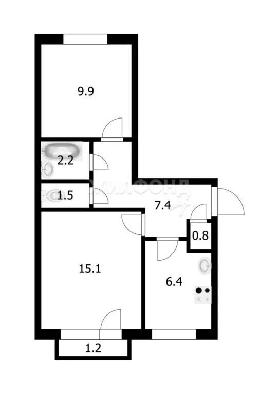 Продажа квартиры, Новосибирск, ул. Ударная - Фото 11