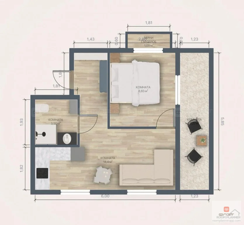 Продажа квартиры, Казань, ул. Комиссара Габишева - Фото 19