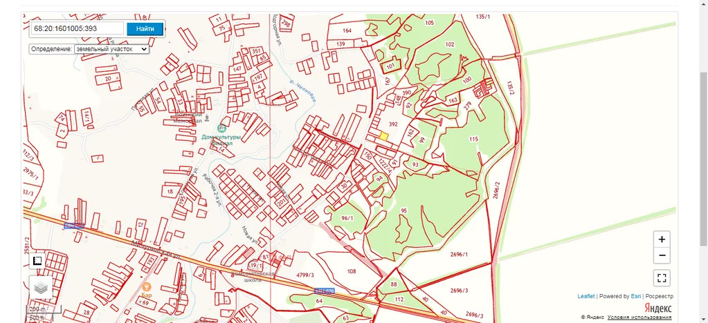 Лысые горы тамбовская область карта