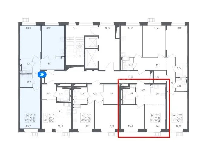 Продажа квартиры в новостройке, Аэростатная улица - Фото 3