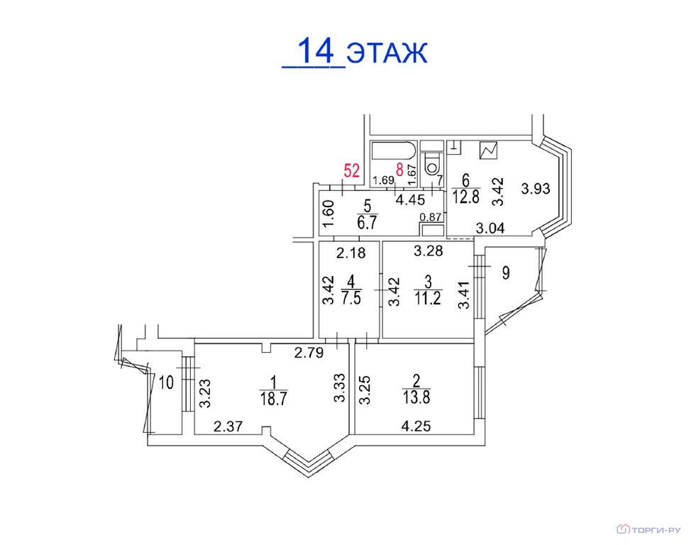 Продажа квартиры, Голубое, Солнечногорский район, ул. Родниковая - Фото 6