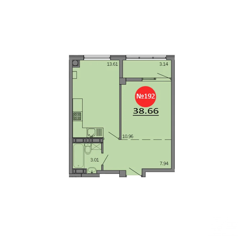 Продажа квартиры в новостройке, Белоглинка, Симферопольский район, ... - Фото 2