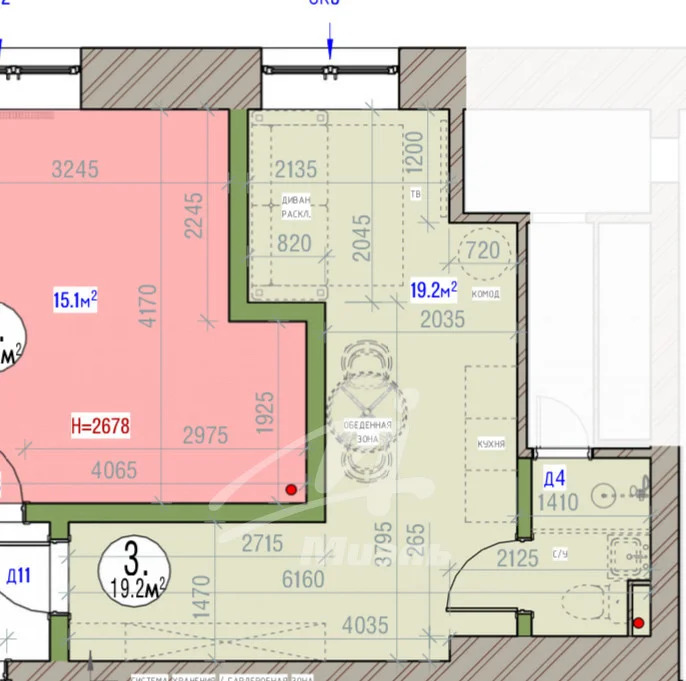 Продажа квартиры, Козловский М. пер. - Фото 1