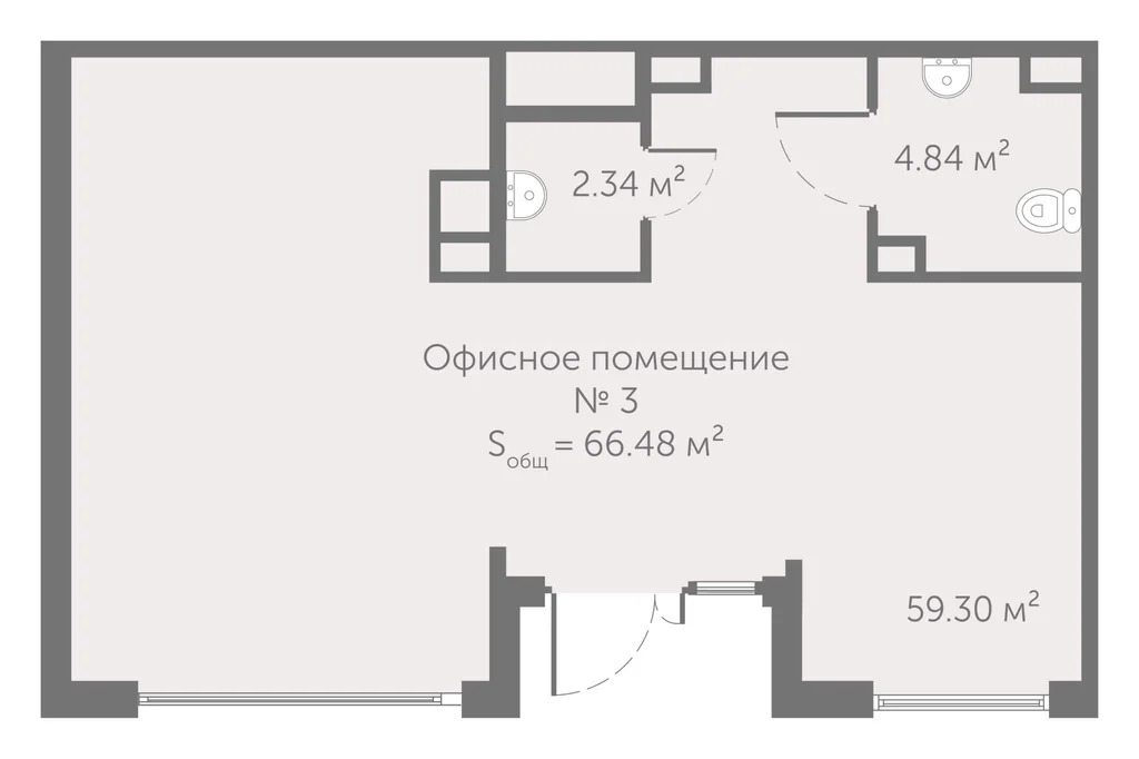 Продается ПСН 65.6 м2 - Фото 1