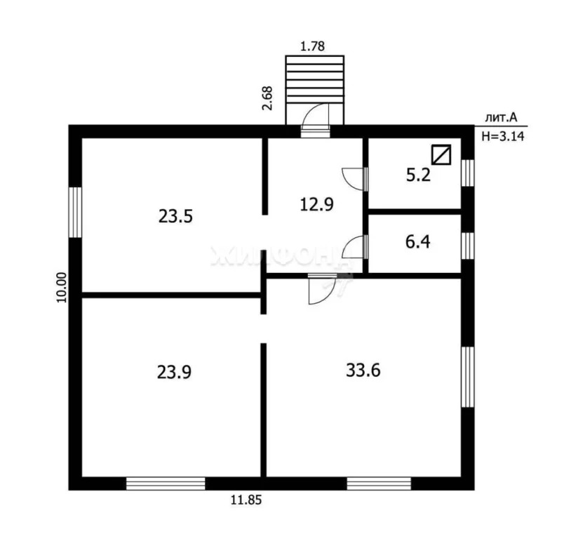 Продажа дома, Верх-Тула, Новосибирский район, ул. Чупрова - Фото 8