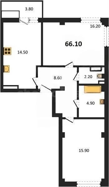 Продажа квартиры в новостройке, Севастополь, ул. Токарева - Фото 1