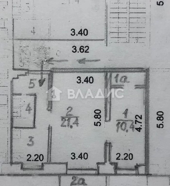 Москва, улица Приорова, д.2, 2-комнатная квартира на продажу - Фото 0