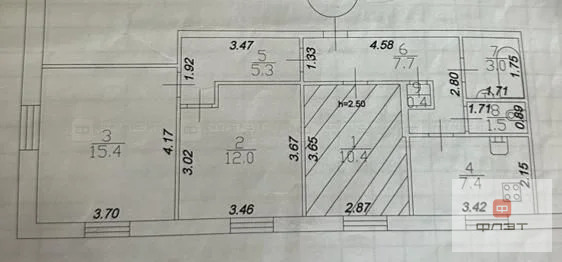 Продажа комнаты, Казань, ул. Побежимова - Фото 7