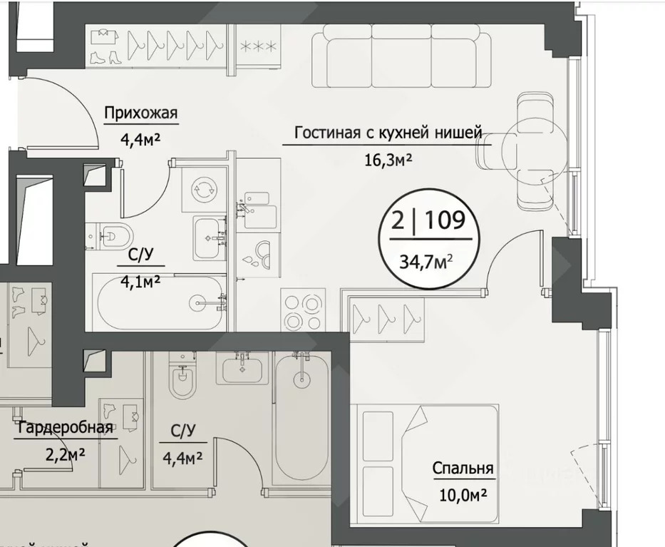 Продажа квартиры в новостройке, 1-й Сетуньский проезд - Фото 0