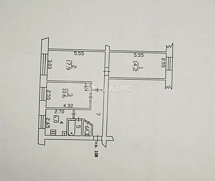 Собинский район, Собинка, улица Гоголя, д.3, 3-комнатная квартира на ... - Фото 27