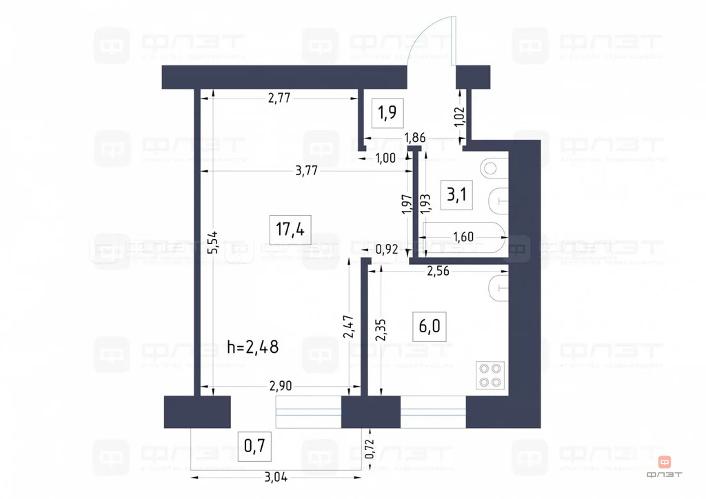 Продажа квартиры, Казань, ул. Академика Арбузова - Фото 15