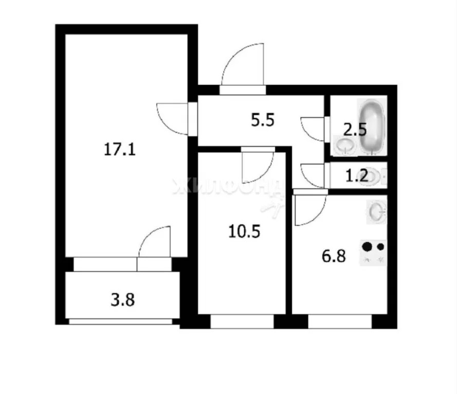 Продажа квартиры, Новосибирск, ул. Зорге - Фото 13