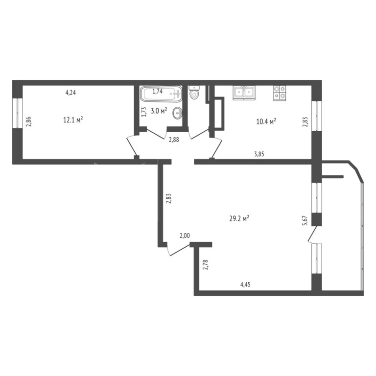 Продажа квартиры, Тюмень, г Тюмень - Фото 41