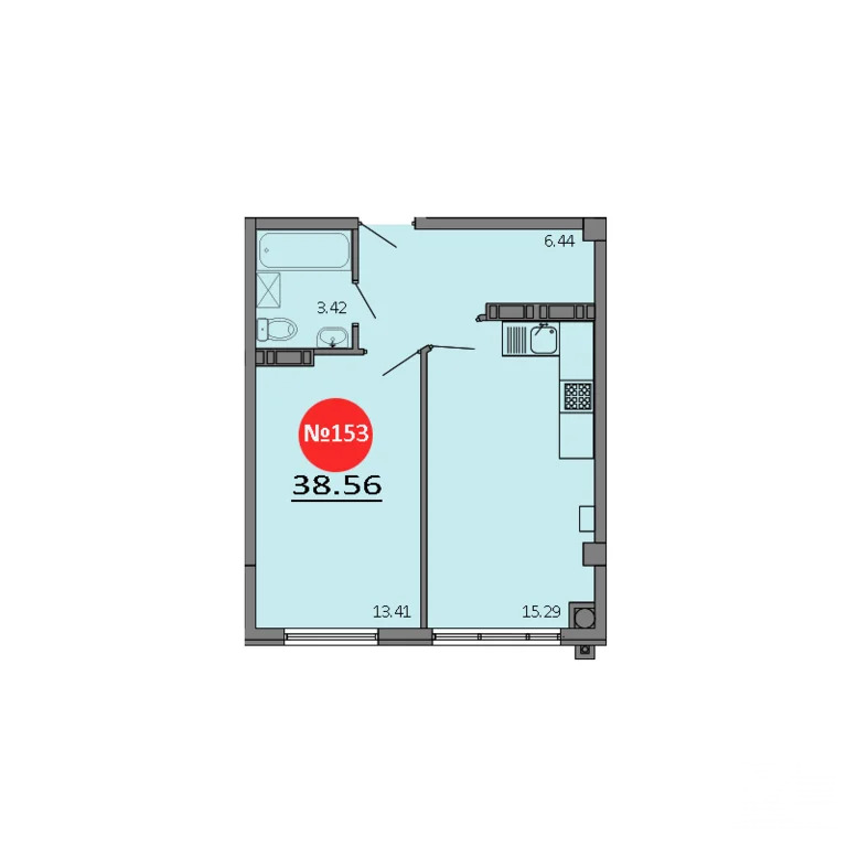 Продажа квартиры в новостройке, Белоглинка, Симферопольский район, ... - Фото 2