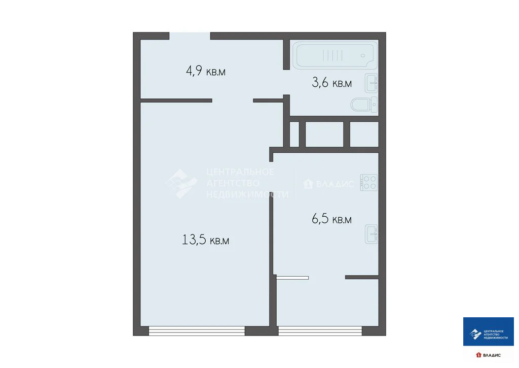 Продажа квартиры, Рязань, улица Александра Полина - Фото 20