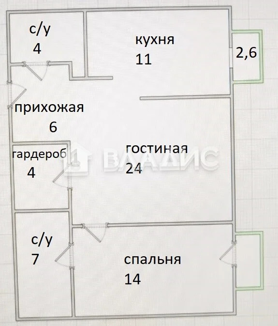 Москва, улица Академика Пилюгина, д.6, 2-комнатная квартира на продажу - Фото 26