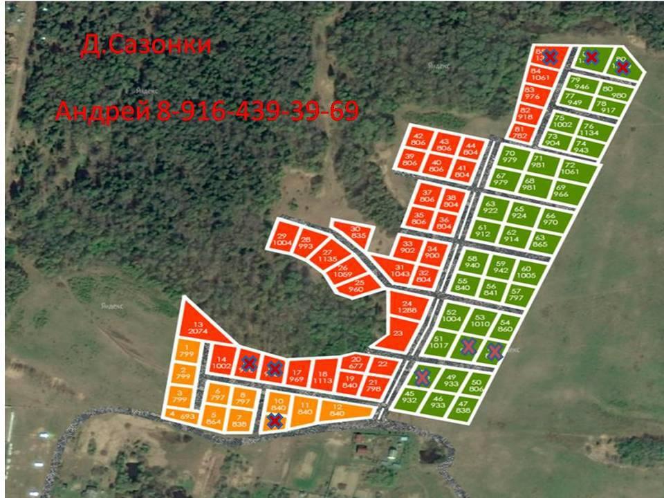 Продажа Земельного Участка В Сазонках