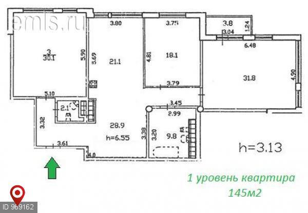 Квартира, Береговая ул, 27к1 - Фото 3
