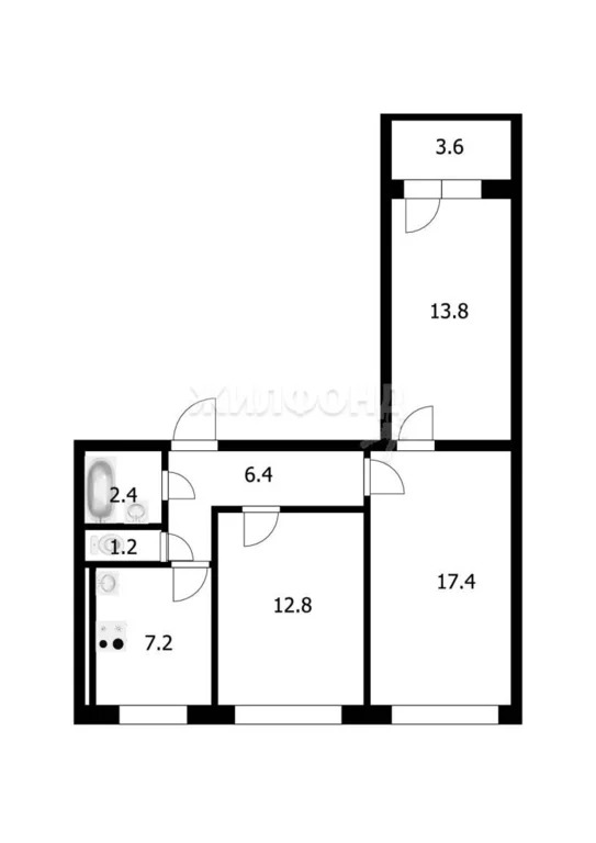 Продажа квартиры, Новосибирск, ул. Новосибирская - Фото 10