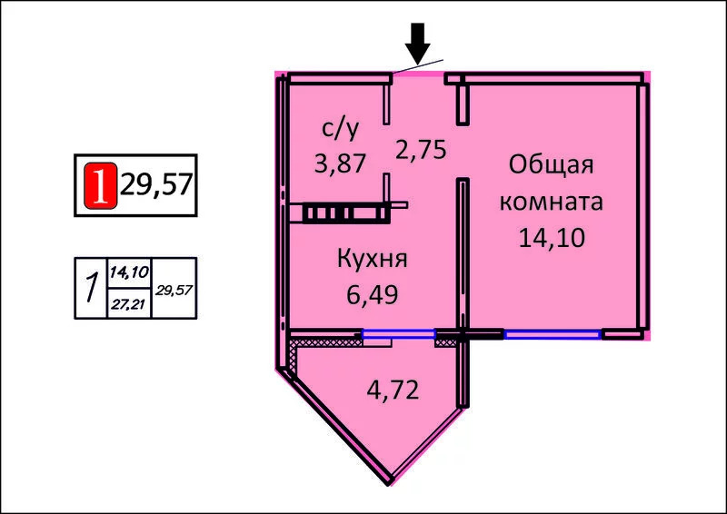 Купить 2 Комнатную Квартиру Гагарина Оренбурге