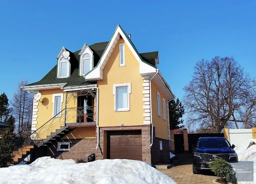 Современный жилой дом в деревне Спасс-Косицы. 12 сот. ИЖС. - Фото 1