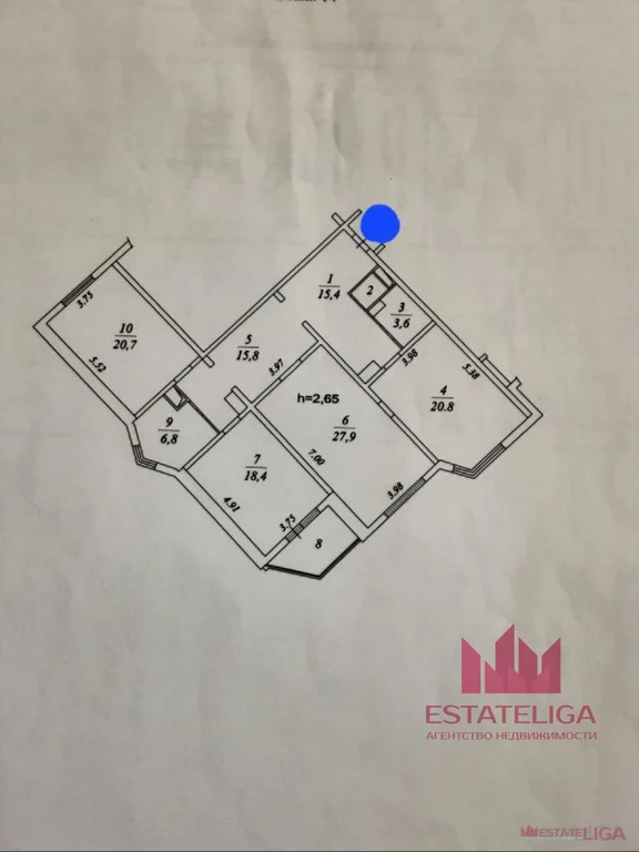 Продажа квартиры, Люберцы, Люберецкий район, проспект Гагарина - Фото 24