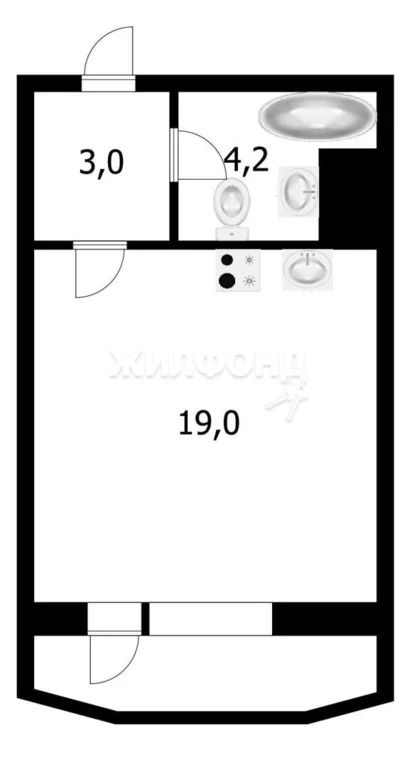 Продажа квартиры, Новосибирск, микрорайон Горский - Фото 5