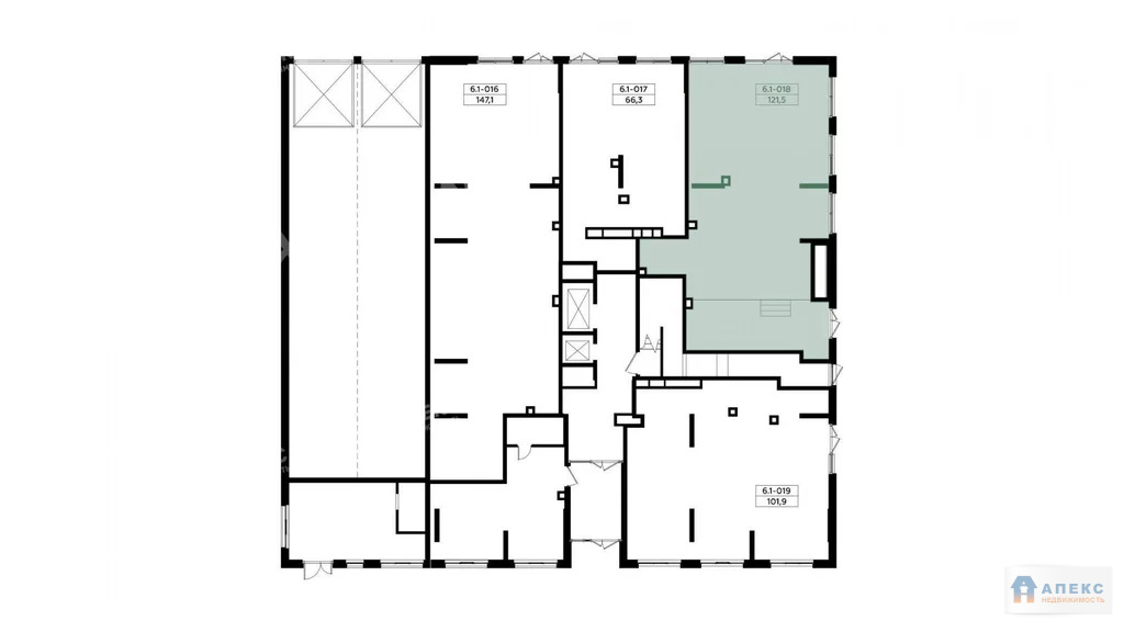 Продажа помещения (ПСН) пл. 122 м2 под , офис, медцентр, магазин, ... - Фото 1