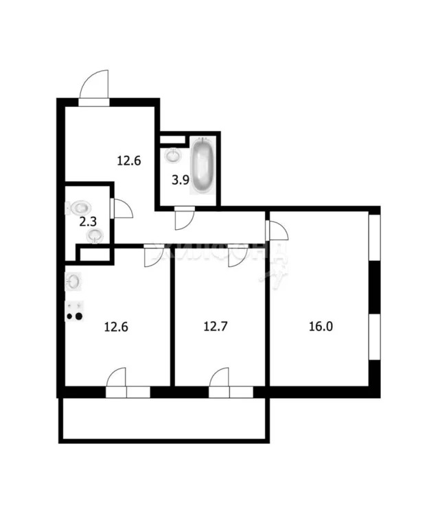 Продажа квартиры, Новосибирск, ул. Ядринцевская - Фото 16