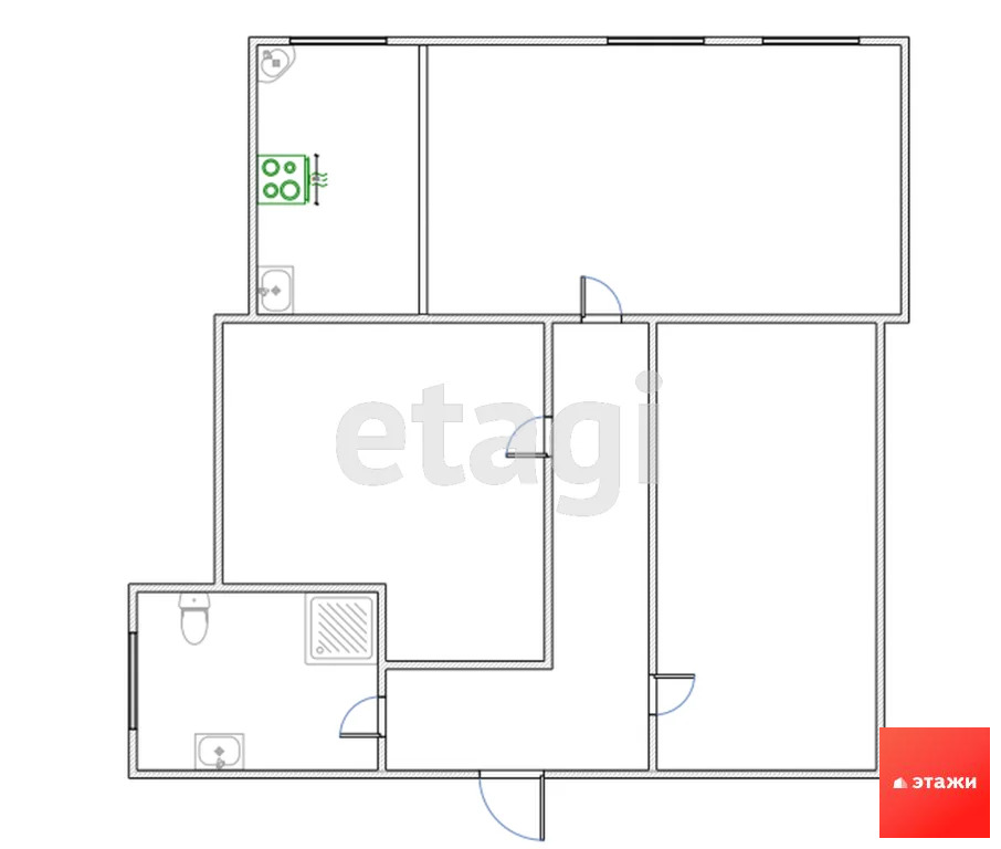 Продажа квартиры, Саки, ул. Строительная - Фото 27
