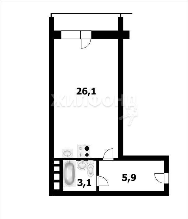 Продажа квартиры, Новосибирск, ул. Зорге - Фото 19