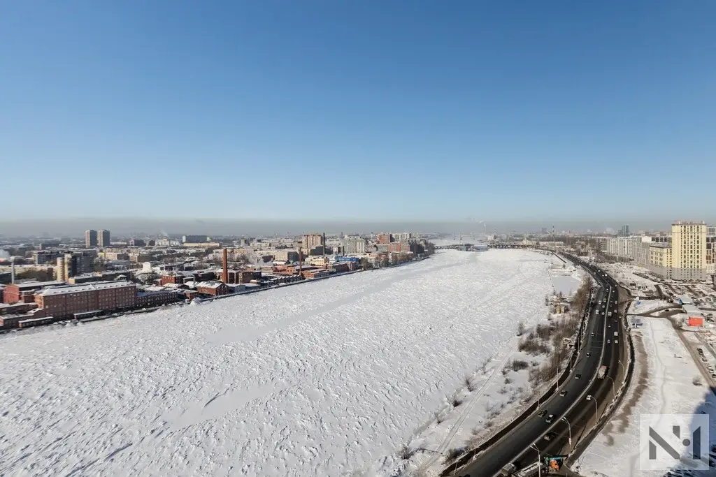 видовая 1-комнатная квартира у Невы - Фото 15