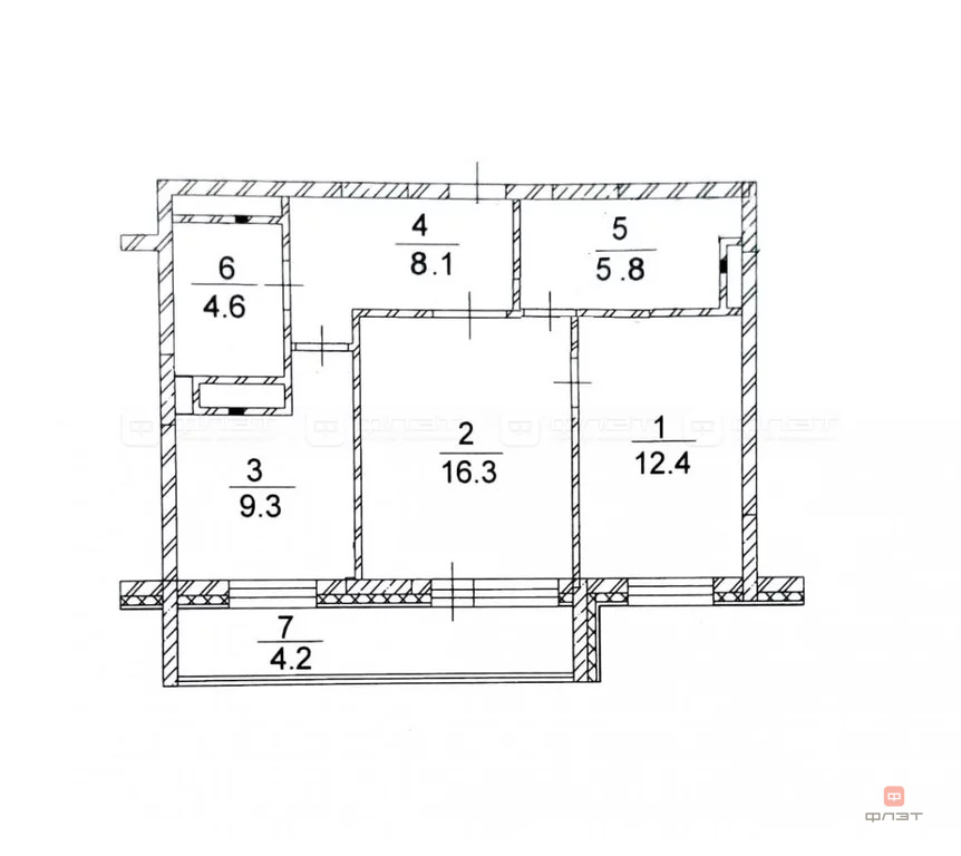 Продажа квартиры, Казань, пр-кт. Альберта Камалеева - Фото 32