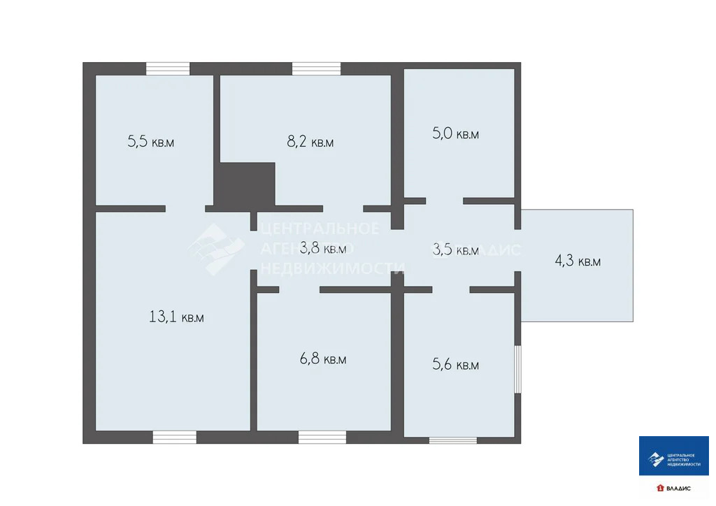 Продажа дома, Алферьево, Касимовский район, 1 - Фото 11
