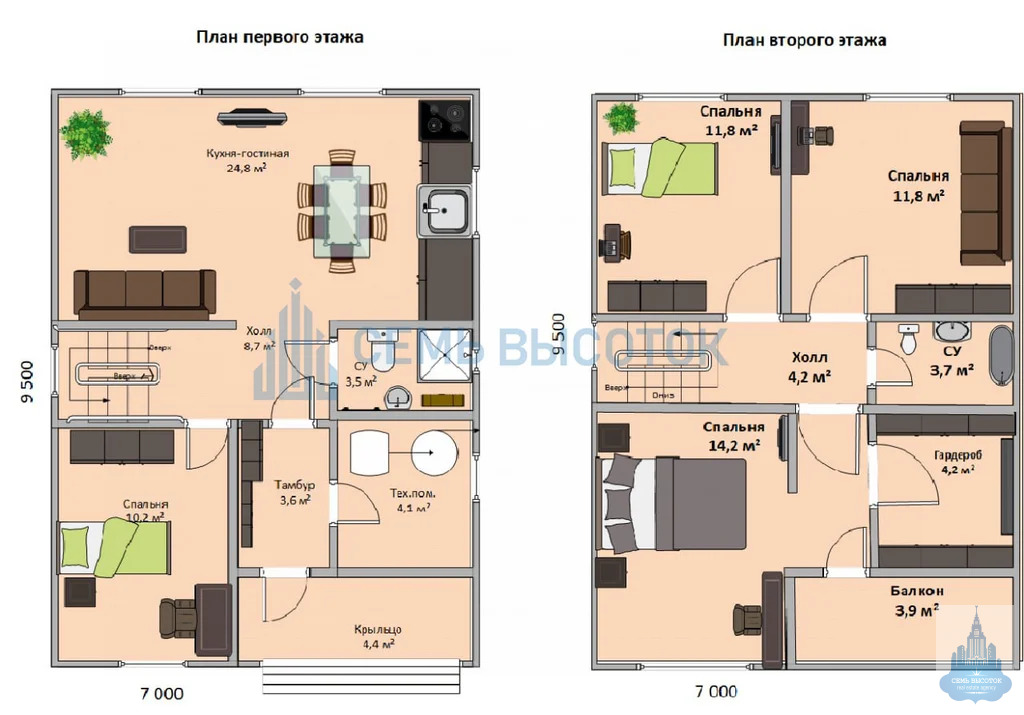Продажа дома, Домодедово, Домодедово г. о. - Фото 19