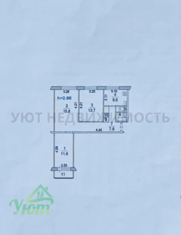 Продажа квартиры, Люберцы, Люберецкий район, микрорайон Птицефабрика ... - Фото 25