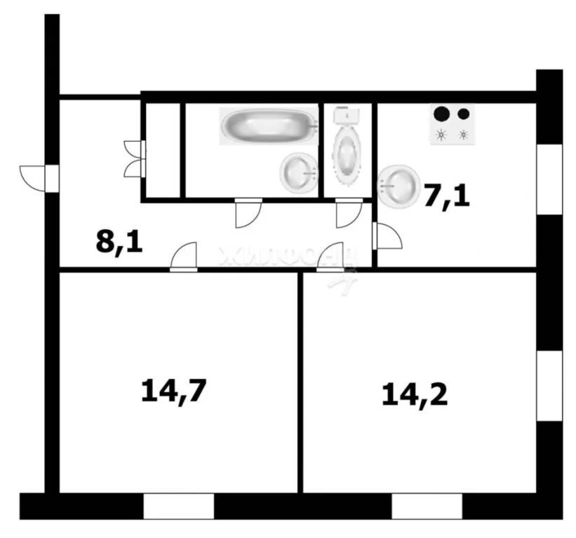 Продажа квартиры, Новосибирск, ул. 25 лет Октября - Фото 14