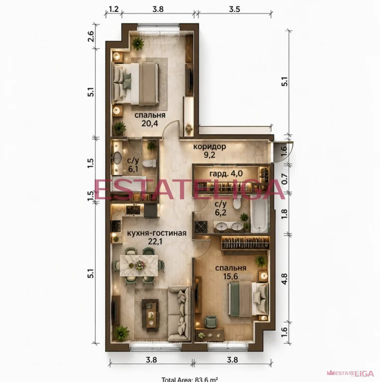 Продажа квартиры, ул. Нижние Мневники - Фото 2