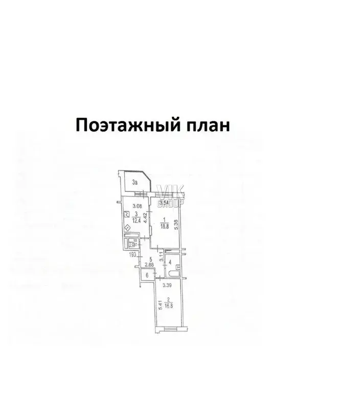 Продается квартира в г Москве по ул 6-я Радиальная дом 3 корп 6 - Фото 15