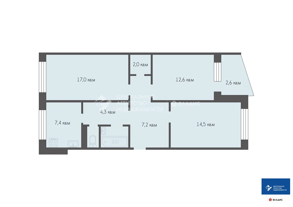 Продажа квартиры, Рязань, ул. Корнилова - Фото 16