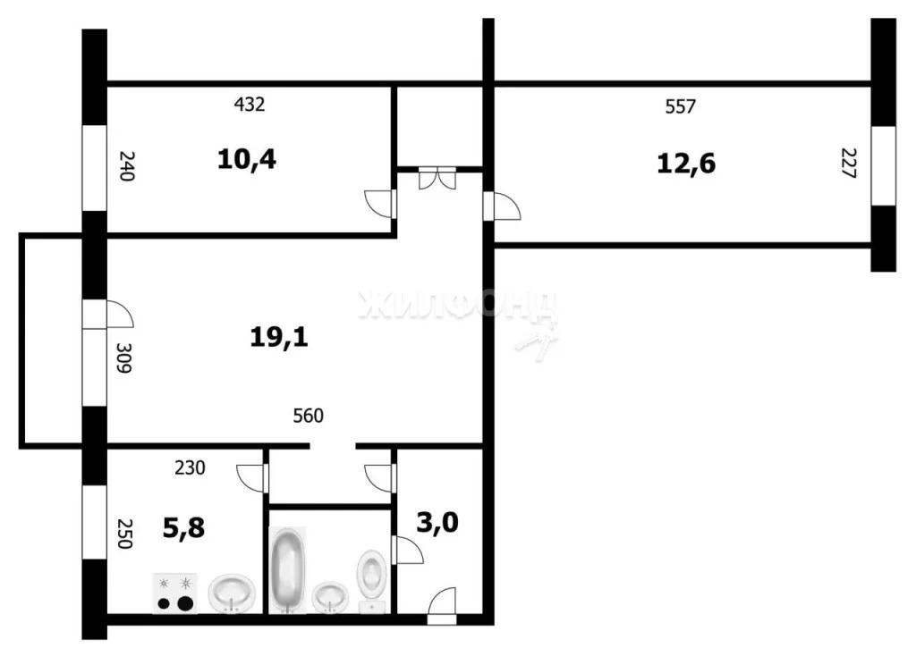 Продажа квартиры, Новосибирск, ул. Гоголя - Фото 18