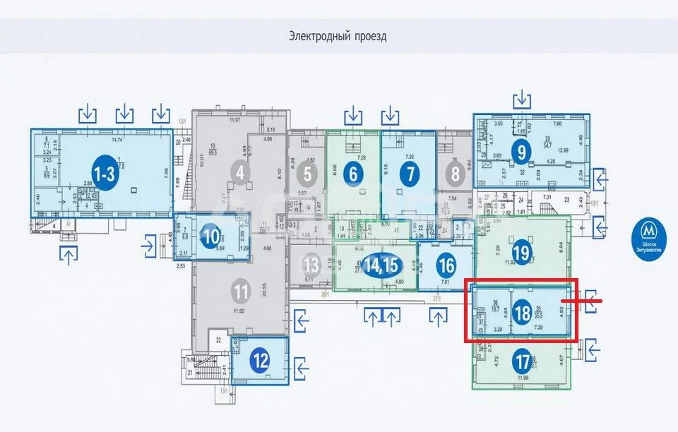 Продажа ПСН, м. Шоссе Энтузиастов, Электродный проезд - Фото 8