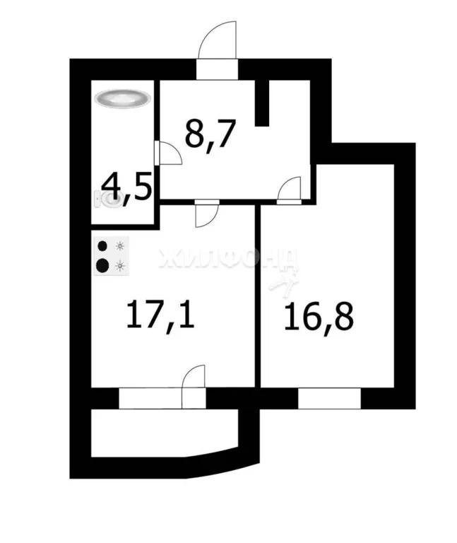 Продажа квартиры, Новосибирск, ул. Дуси Ковальчук - Фото 23