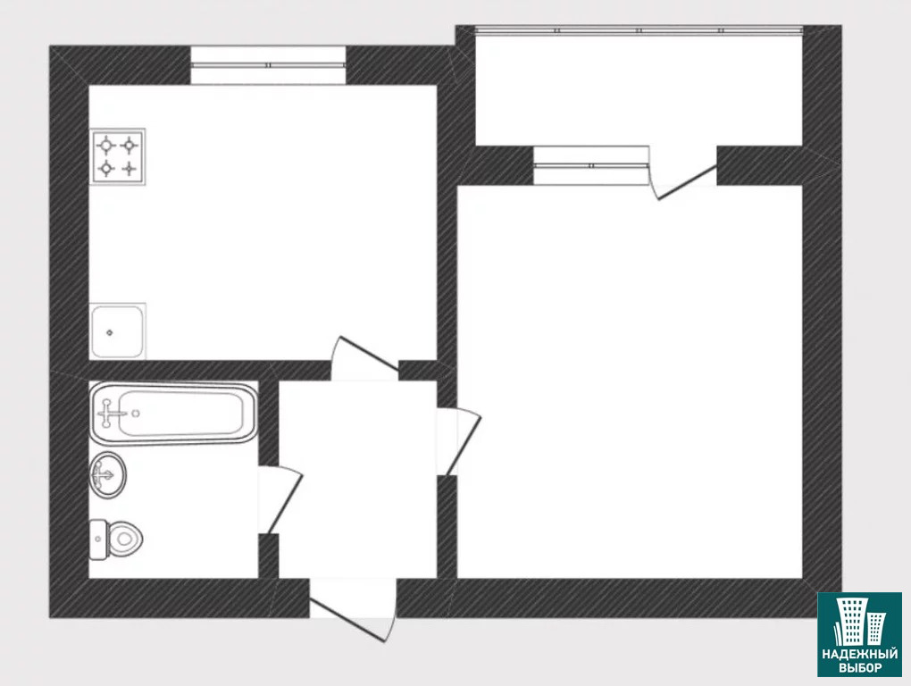 Продажа квартиры, Тюмень, 
				ул. Первомайская, 
									д. 40 к . - Фото 12
