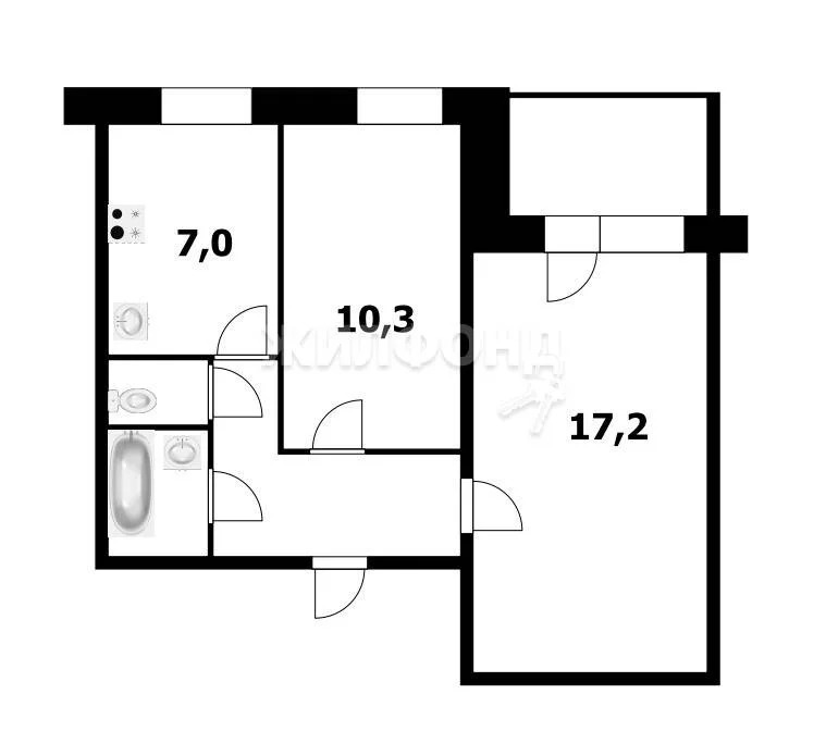 Продажа квартиры, Новосибирск, ул. Бориса Богаткова - Фото 10