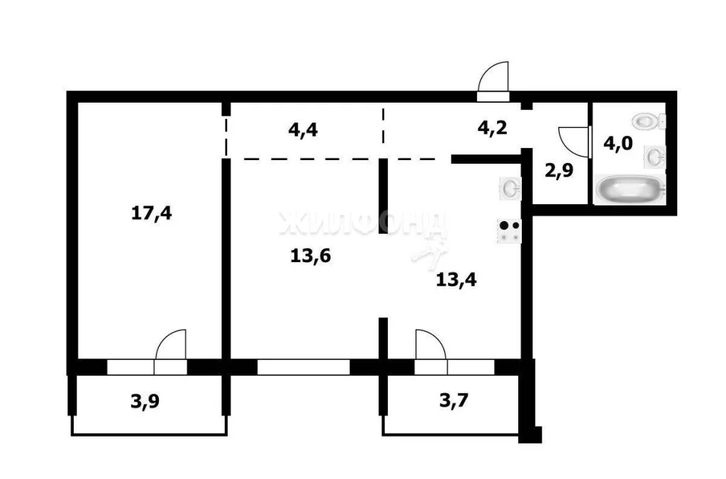 Продажа квартиры, Новосибирск, Александра Чистякова - Фото 13