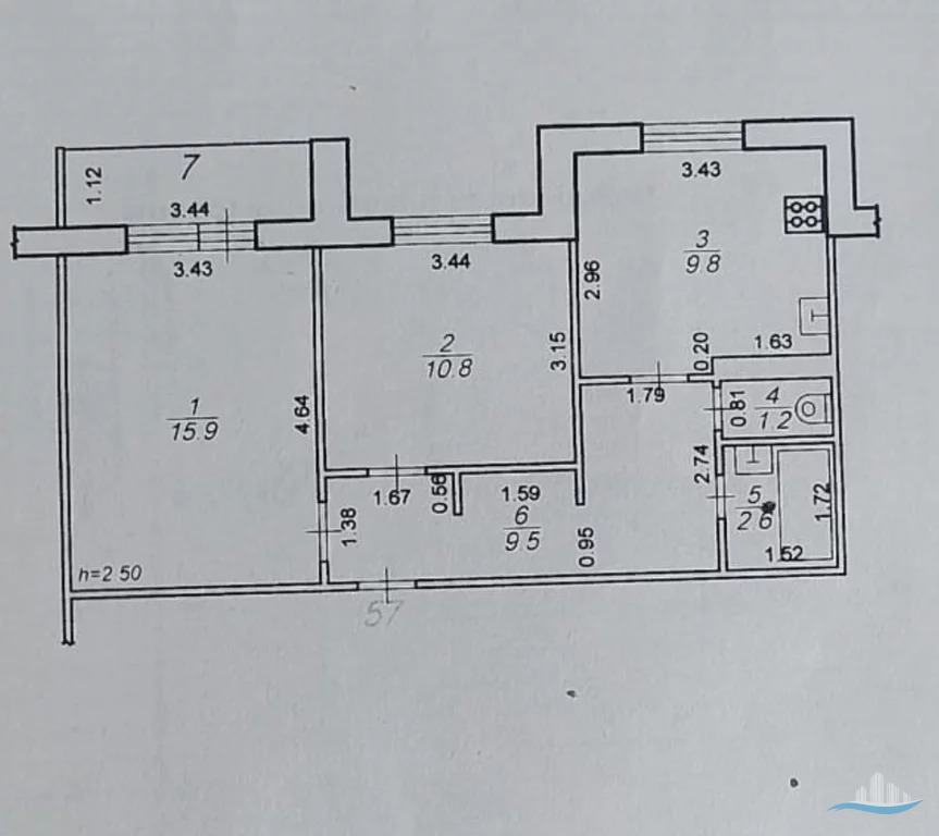 Продажа квартиры, Конаково, Конаковский район, ул. Строителей - Фото 12