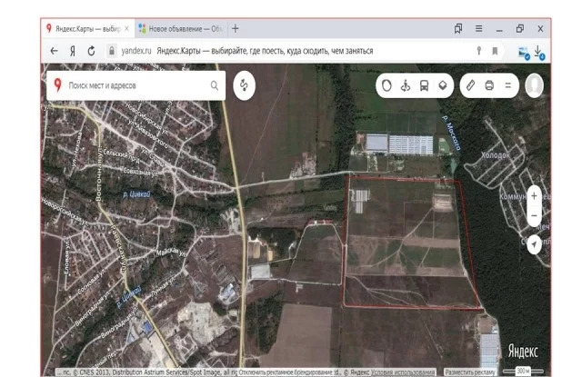 Кадастровая карта новороссийск раевская