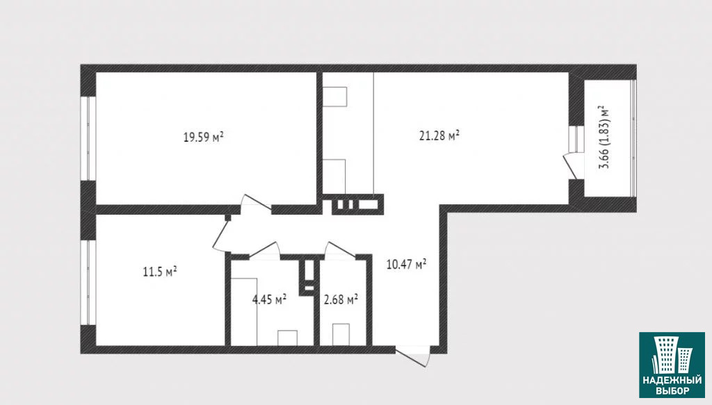 Продажа квартиры, Патрушева, Тюменский район, ул. Михаила Лермонтова - Фото 7
