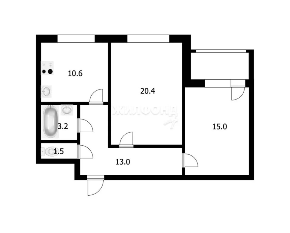 Продажа квартиры, Новосибирск, Мясниковой - Фото 25